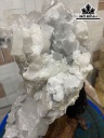 Tác Phẩm Đá Thạch Anh Trắng Cao 27 (cm) 4,2kg