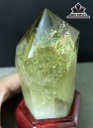 Tác Phẩm Đá Thạch Anh Vàng Cao 13 Ngang 6,8 (cm) 453g