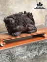 Tượng Nghê Gỗ Trắc Cao 15 Ngang 27 Sâu 12 (cm)