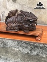 Tượng Nghê Gỗ Trắc Cao 15 Ngang 27 Sâu 12 (cm)