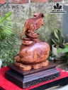 Tượng Chuột Phong Thủy Gỗ Cẩm Cao 27 Ngang 25 Sâu 15 (cm)