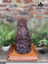 Tượng Nghệ Gỗ Tử Đàn Cao 48 Ngang 28 Sâu 25 (cm)