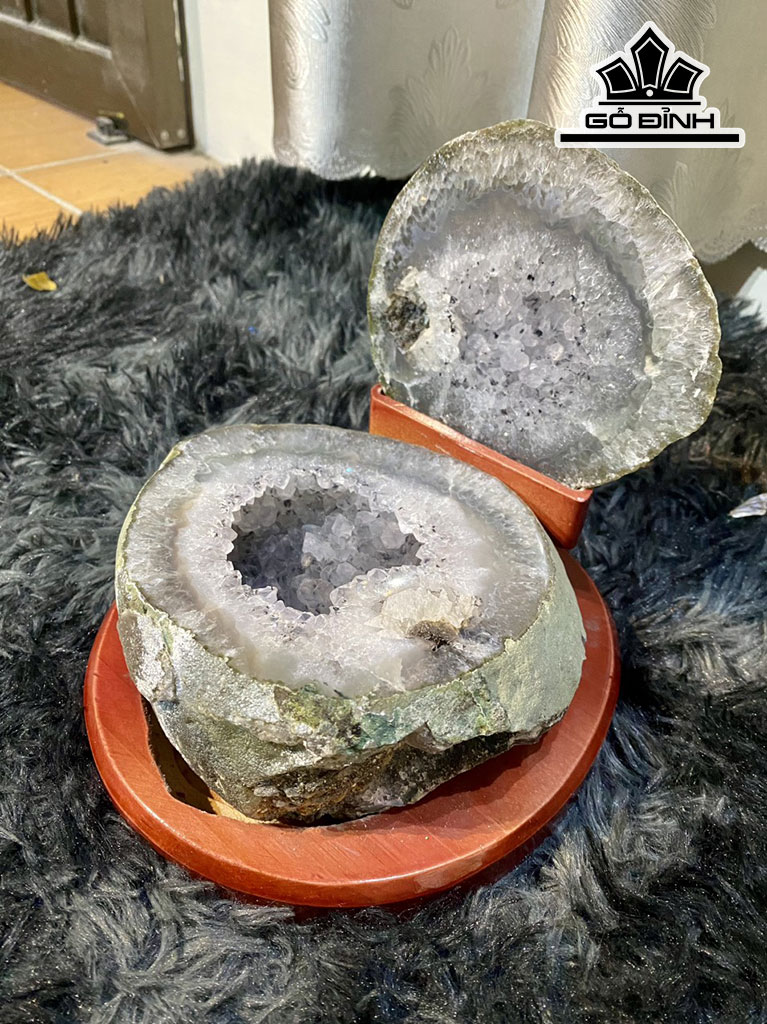 Bát Tụ Bảo Đá Mã Não Cao 16 Ngang 20 (cm) 3,84kg