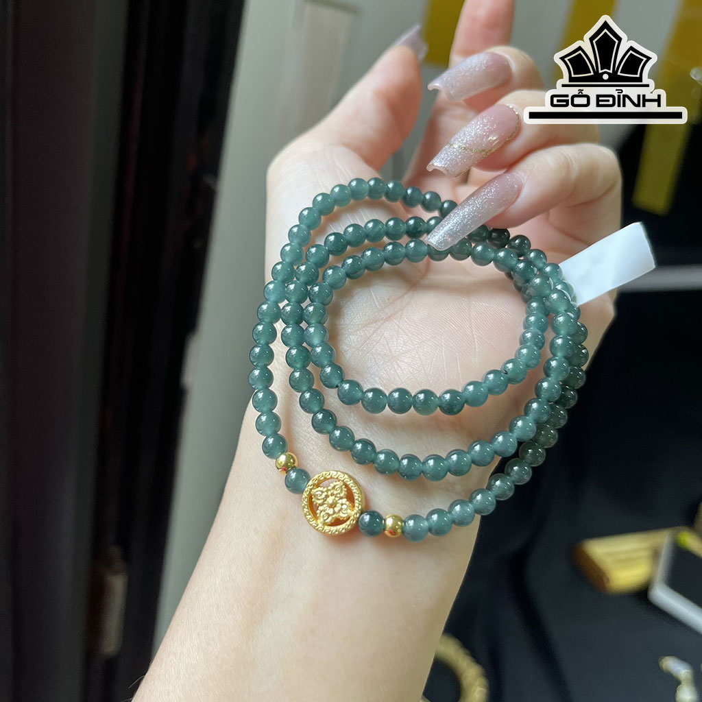 Chuỗi Đá Cẩm Thạch Đường Kính Hạt 5 (mm)