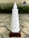 Tháp Văn Xương Đá Thạch Anh Trắng Cao 27 (cm) 1,82kg