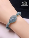 Vòng Tay Hồ Ly Đá Ngọc Lam (Turquoise) Đường Kính Hạt 8 (mm)