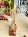 Tác Phẩm Gỗ Hóa Thạch Cao 45 Ngang 15 (cm) 7kg