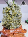 Vàng Găm Tinh Thể Đá Pyrite Cao 24 Ngang 12 (cm) 2,2kg