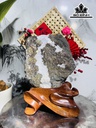 Vàng Găm Tinh Thể Đá Pyrite Cao 27 Ngang 18 (cm) 8,1kg