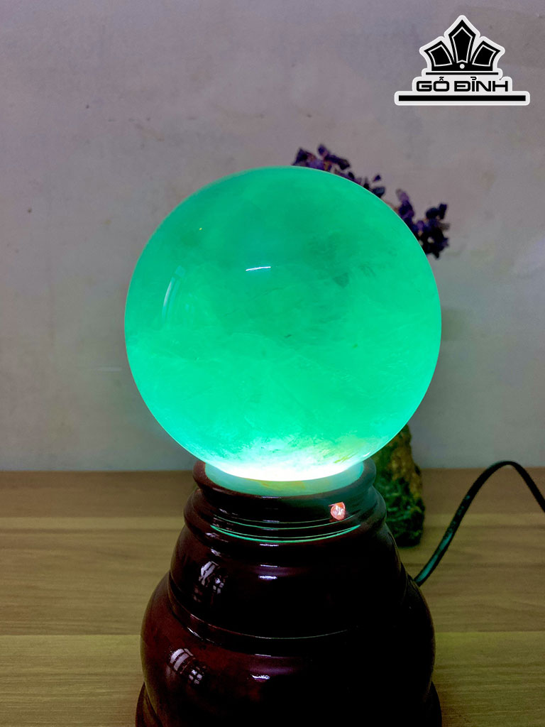 Bi Cầu Đá Flourite Đường Kính Hạt 11 (cm) 2,98kg