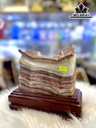 Tác Phẩm Đá Thịt Heo Đá Canxit Cao 20 Ngang 22 (cm) 3,705kg