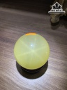 Bi Cầu Đá Thạch Anh Vàng Đường Kính Hạt 7,6 (cm) 696g