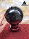 Bi Cầu Đá Thạch Anh Đen Đường Kính Hạt 14,5 (cm) 3,8kg