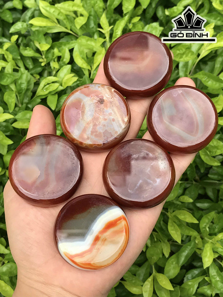 Bộ Cờ Tướng Đá Mã Não Cao 4,5 Ngang 1,39 (cm)