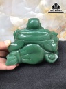 Tượng Di Lặc Ngọc Đông Linh Aventurine Cao 13,5 Ngang 12 Sâu 7 (cm) 1,25kg