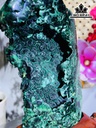 Tác Phẩm Đá Malachite Cao 25 Ngang 16 (cm) 2,1kg