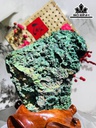 Tác Phẩm Đá Malachite Cao 25 Ngang 16 (cm) 2,1kg