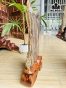 Tác Phẩm Gỗ Hóa Thạch Cao 52 Ngang 20 (cm) 5,7kg