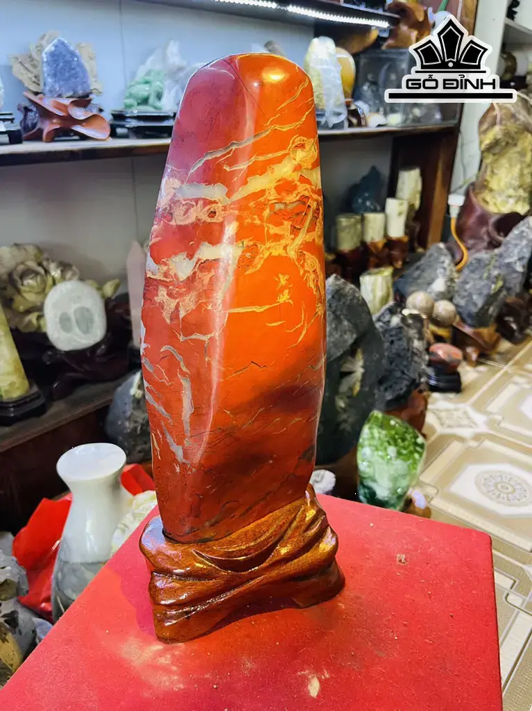 Tác Phẩm Cây Đá Jasper Cao 36 (cm) 4,2kg