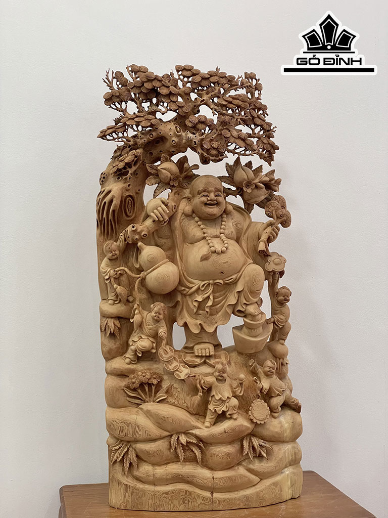 tuong-phat-di-lac-ngu-phuc-vac-dao-go-ngoc-am-cao-115-ngang-50-sau-20-cm-422402
