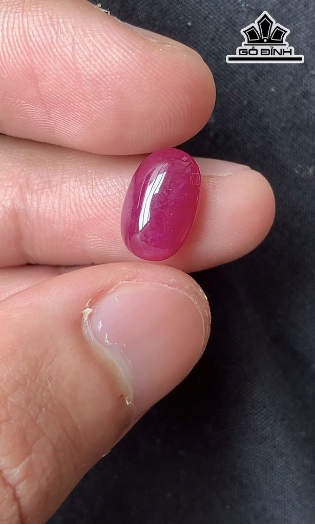 Viên Đá Ruby Yên Bái 5,3cts