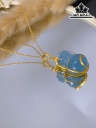 Mặt Dây Chuyền Đá Aquamarine