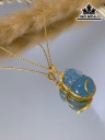 Mặt Dây Chuyền Đá Aquamarine