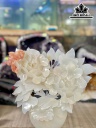Tác Phẩm Hoa Mẫu Đơn Đá Onyx Cao 39 Ngang 28 (cm) 5kg