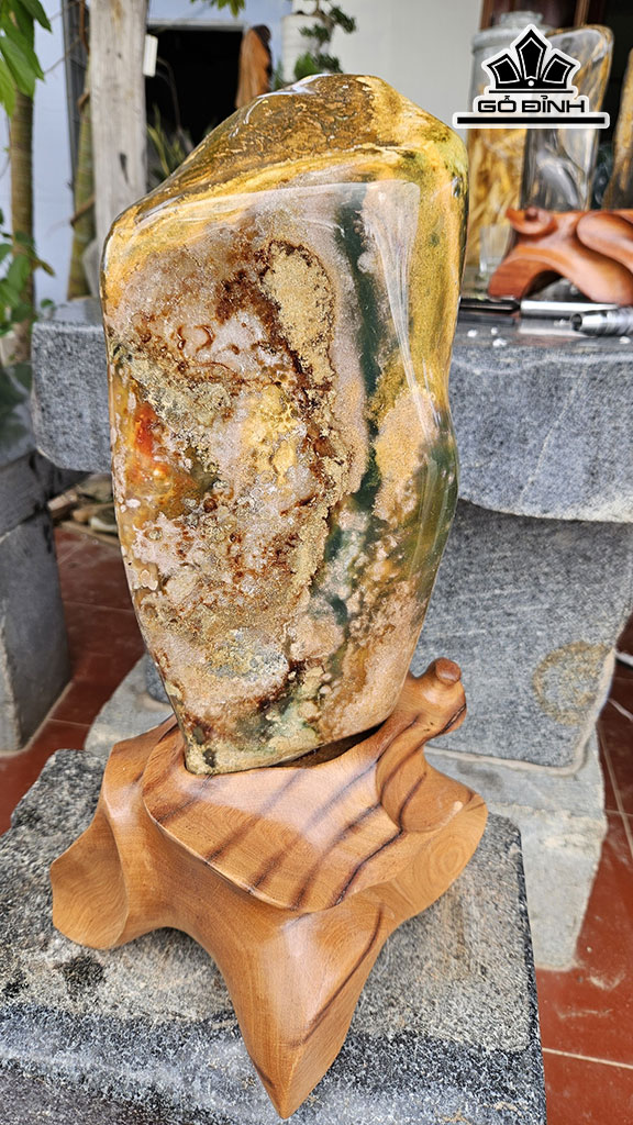 Tác Phẩm Đá Casidon Cao 45 Ngang 16 (cm) 12kg