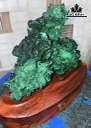 Tác Phẩm Đá Malachite Cao 18 Ngang 18 (cm) 1,7kg
