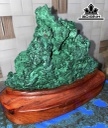 Tác Phẩm Đá Malachite Cao 18 Ngang 18 (cm) 1,7kg