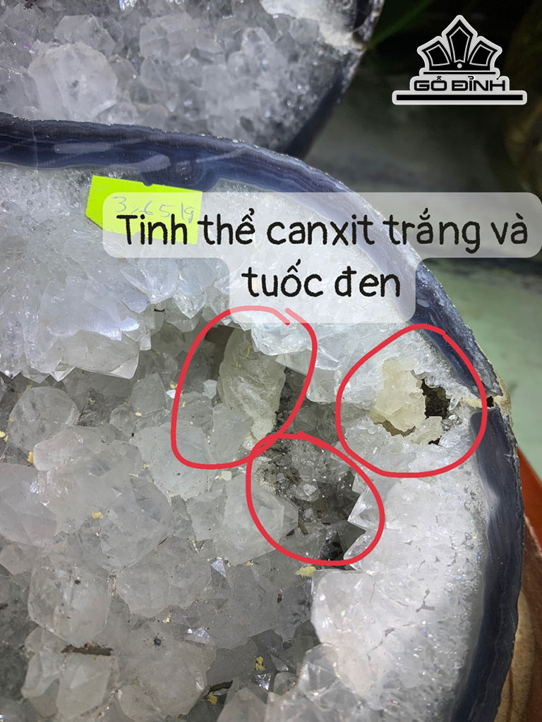 Bát Tụ Bảo Đá Mã Não Cao 18,5 Ngang 19 Sâu 20 (cm) 3,65kg