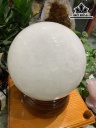Bi Cầu Đá Thạch Anh Trắng Đường Kính Hạt 23 (cm) 16,3kg