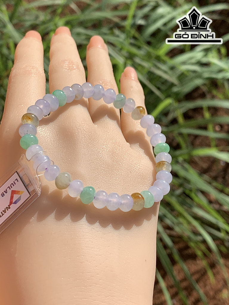 Vòng Tay Đá Cẩm Thạch Đường Kính Hạt 7,1 (mm) 16g