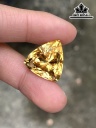 Viên Đá Citrine Vàng Cao 17 Ngang 17 Sâu 14 (mm) 20,1cts