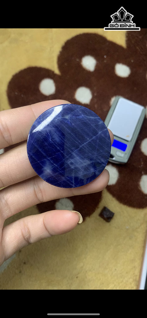 Viên Đá Sapphire Cao 7 Ngang 45 Sâu 45 (mm) 195,15cts