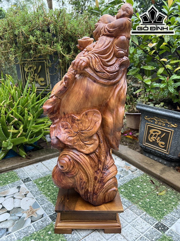 tuong-phat-di-lac-nhat-phuc-cuoi-ca-chep-go-bach-xanh-cao-31-ngang-46-sau-16-cm-424228