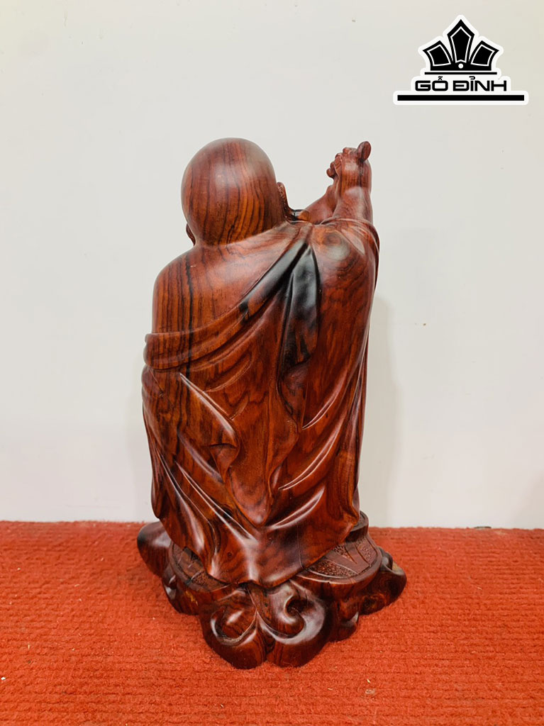 tuong-phat-di-lac-go-trac-cao-22-ngang-15-sau-13-cm-424624