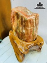 Tác Phẩm Gỗ Hóa Ngọc Cao 30 Ngang 18 (cm) 10,5kg
