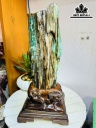 Tác Phẩm Gỗ Hóa Thạch Cao 34 Ngang 14 (cm) 5,7kg