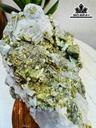Vàng Găm Tinh Thể Đá Pyrite Cao 20 Ngang 16 (cm) 3,2kg