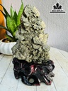 Vàng Găm Tinh Thể Đá Pyrite Cao 22 Ngang 11 (cm) 2,5kg