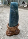 Tác Phẩm Đá Aquamarine Cao 14 Ngang 6 (cm) 6,9g