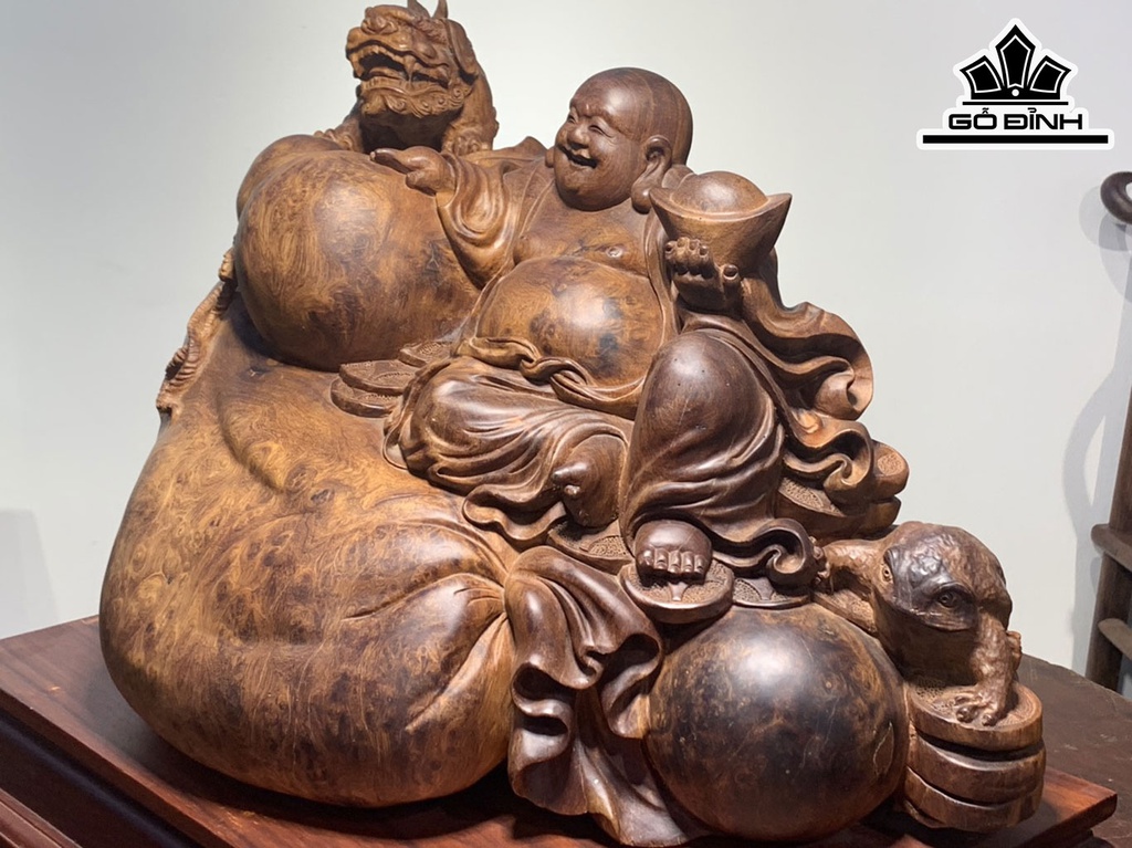 tuong-phat-di-lac-go-nu-huong-cao-33-ngang-50-sau-30-cm-426190