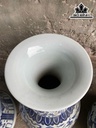 Đôi Bình Dáng Tì Bà Vẽ Rồng Gốm Tàu Cao 82 Đường Kính Bụng 152 (cm)