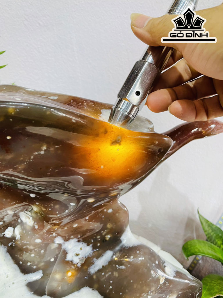 Tác Phẩm Chim Thiên Nga Đá Mã Não Cao 35 Ngang 42 (cm) 8,9kg