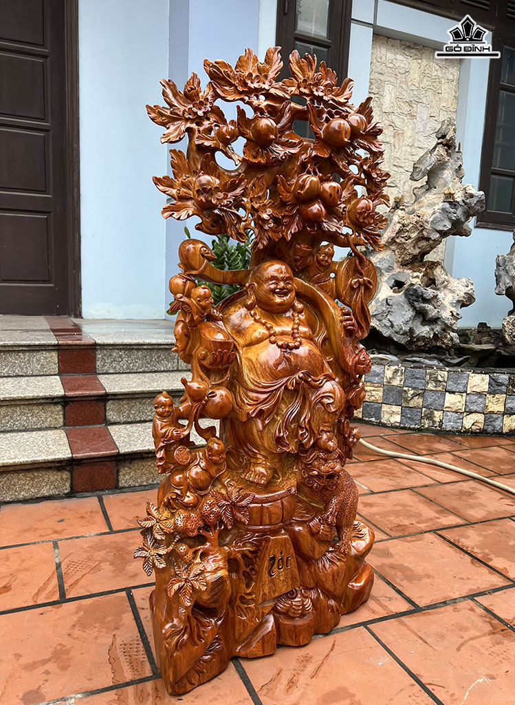 tuong-phat-di-lac-ngu-phuc-dung-goc-dao-go-huong-cao-123-ngang-57-sau-30-cm-426845