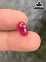 Viên Đá Ruby Đỏ Hồng Cao 9,5 Ngang 7,2 Sâu 4,2 (mm) 2,98cts