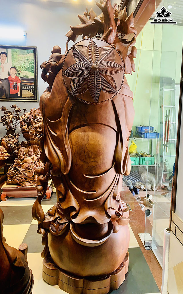 tuong-phat-di-lac-ngu-phuc-go-huong-cao-220-ngang-80-sau-70-cm-427007