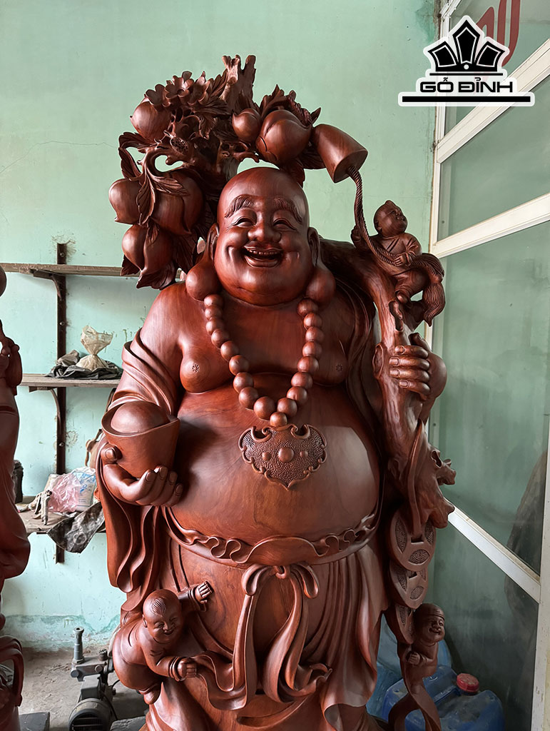 tuong-phat-di-lac-ngu-phuc-go-huong-cao-220-ngang-80-sau-70-cm-427011